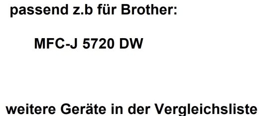 Brother alternativ LC229 Seestern Tinte Black  55,4ml