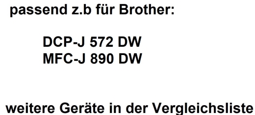 Brother LC3213 alternativ Seestern Tinte Black  11 ml