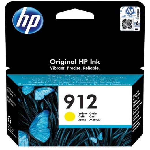 HP Original YL79AE //HP Ink Cart. No. 912 // yellow / 3YL79AE  315 Seiten