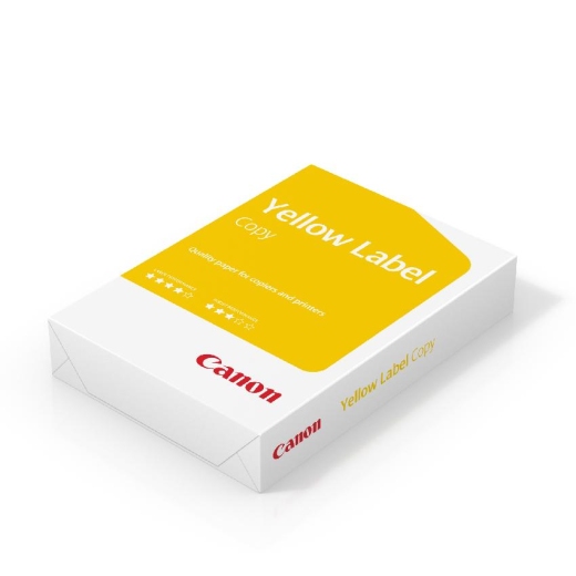 Canon Yellow Label Spezial-Kopierpapier ECF / holzfrei, weiß, 80g/m², DIN A4 / 500 Blatt