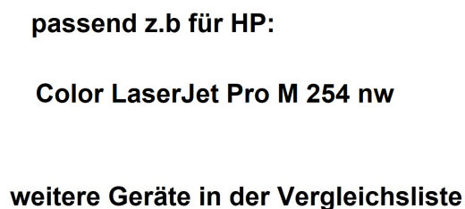 CF540X Alternativ Toner Black für HP / ~CF540X / 3.200 Seiten