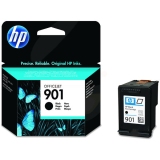 HP Original CC653AE 901BK Original Tinte Black für HP / CC653AE / 200 Seiten