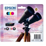 C13T02V64010 // EPSON Tinten 502 cmyk Multipack / C13T02V64010