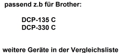 Brother LC970/1000BK Alternativ Seestern Tinte Black 22,6ml