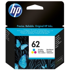 HP Original C2P06AE / 62C Original Tinte Color für HP / C2P06AE / 165 Seiten