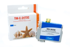 Epson T3472 XL  Alternativ Seestern Tinte cyan 14 ml